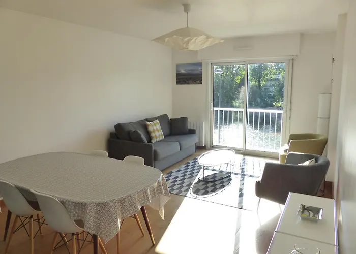 Appartement La Fontaine,t2 Au Calme , Parking, Vue Erdre *